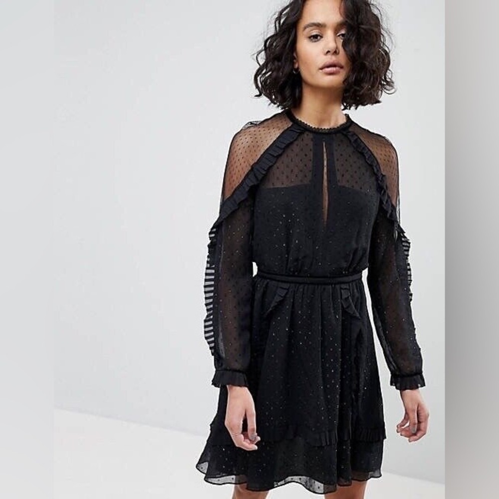 ALL SAINTS sparkle dress
